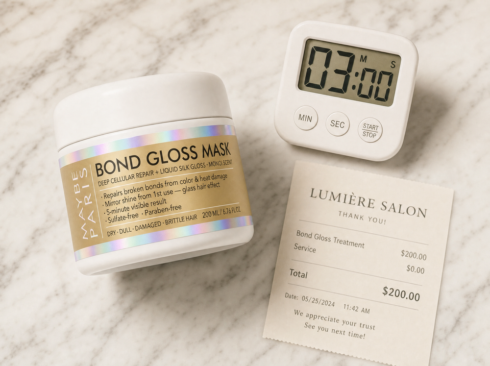 Reason #2: It Takes 3 Minutes. My Salon Charges $200 for 3 Hours.