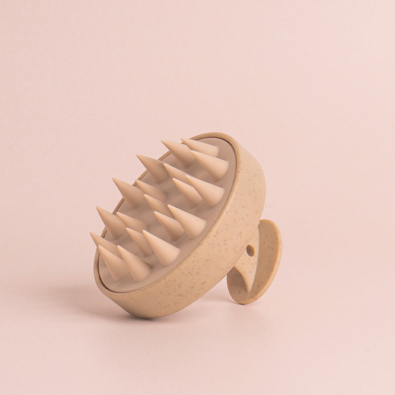 Stimulating hair brush