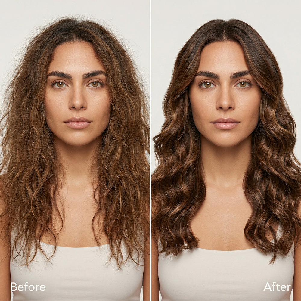 Reason #4: It Actually ADDS Volume — By Sealing the Cuticle Flat