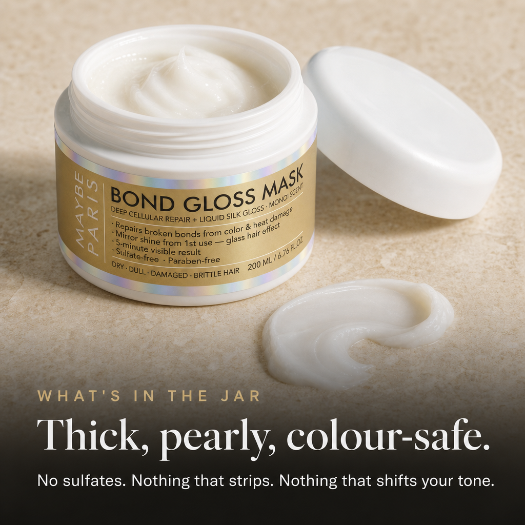 Thick, pearly, colour-safe texture