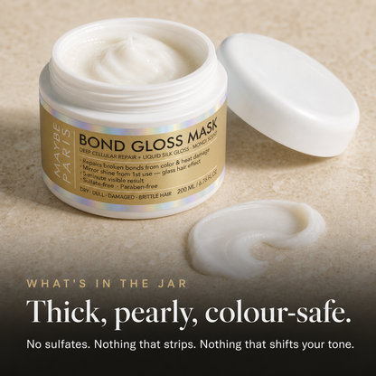Thick, pearly, colour-safe texture