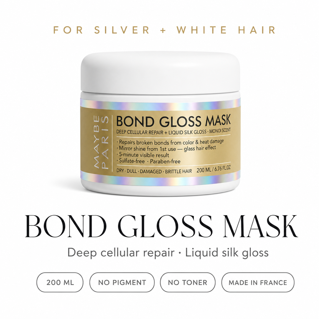 Bond Gloss Mask for silver and white hair